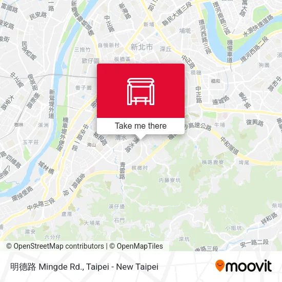 明德路 Mingde Rd. map
