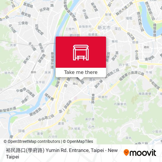 裕民路口(學府路) Yumin Rd. Entrance地圖