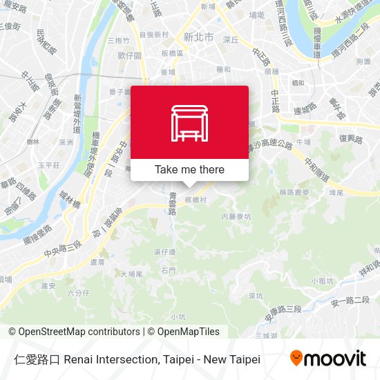 仁愛路口 Renai Intersection地圖