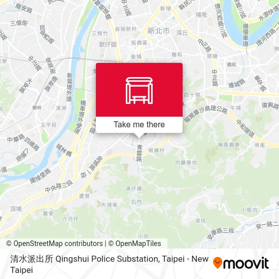 清水派出所 Qingshui Police Substation map