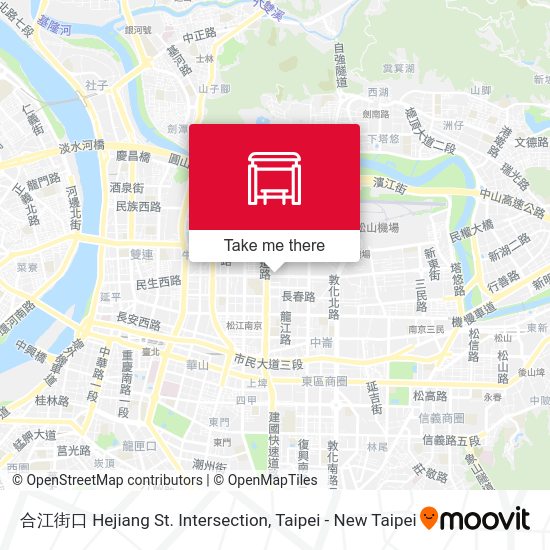 合江街口 Hejiang St. Intersection map