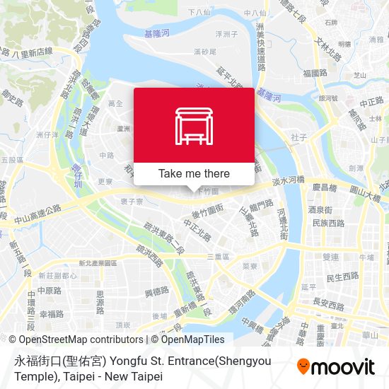 永福街口(聖佑宮) Yongfu St. Entrance(Shengyou Temple) map