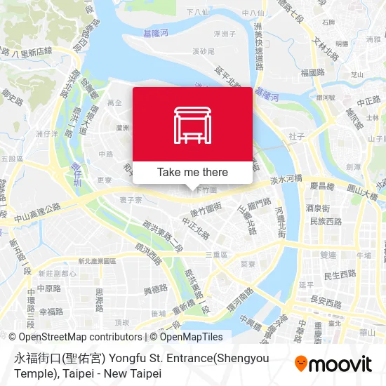 永福街口(聖佑宮) Yongfu St. Entrance(Shengyou Temple)地圖