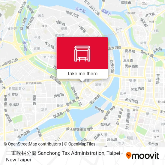 三重稅捐分處 Sanchong Tax Administration地圖