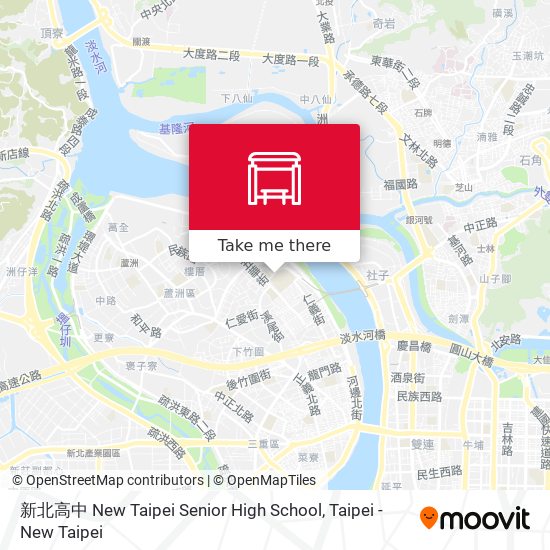 新北高中 New Taipei Senior High School map