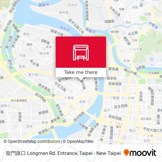 龍門路口 Longmen Rd. Entrance地圖