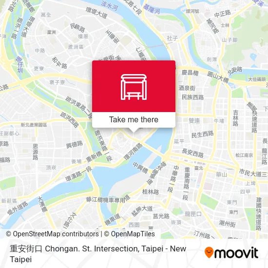 重安街口 Chongan. St. Intersection地圖