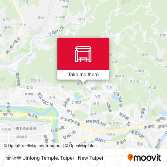 金龍寺 Jinlong Temple地圖