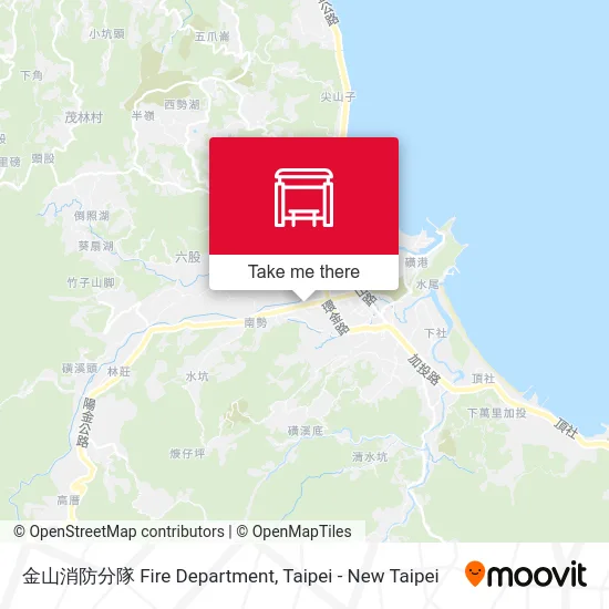 金山消防分隊 Fire Department地圖