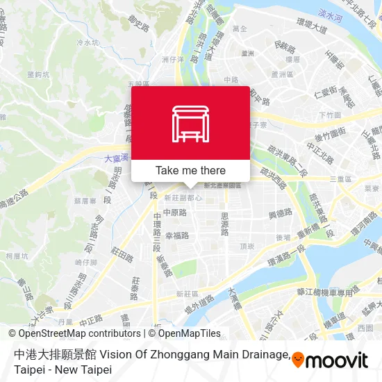 中港大排願景館 Vision Of Zhonggang Main Drainage地圖