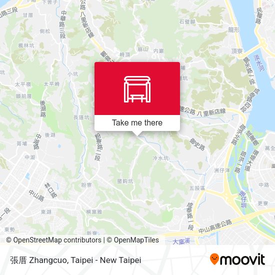 張厝 Zhangcuo map