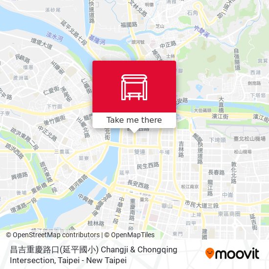 昌吉重慶路口(延平國小) Changji & Chongqing Intersection map