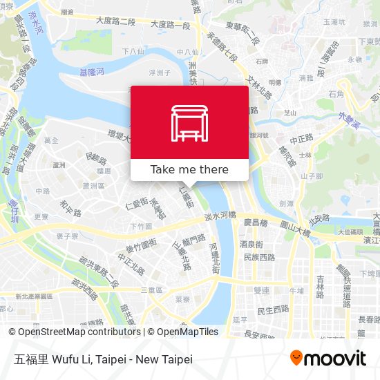 五福里 Wufu Li map