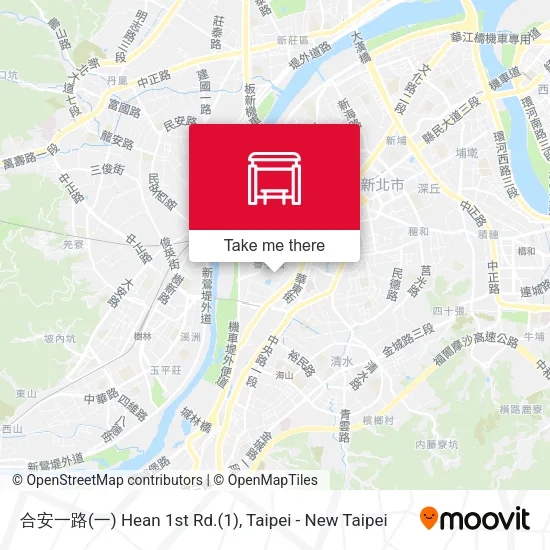 合安一路(一) Hean 1st Rd.(1) map