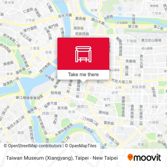 Taiwan Museum (Xiangyang) map