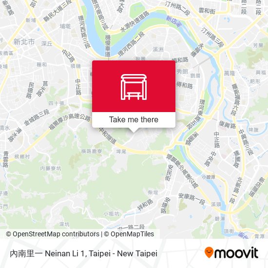 內南里一 Neinan Li 1 map