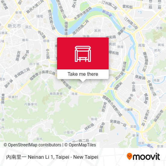 內南里一 Neinan Li 1 map