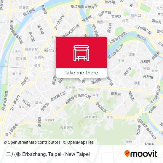 二八張 Erbazhang地圖