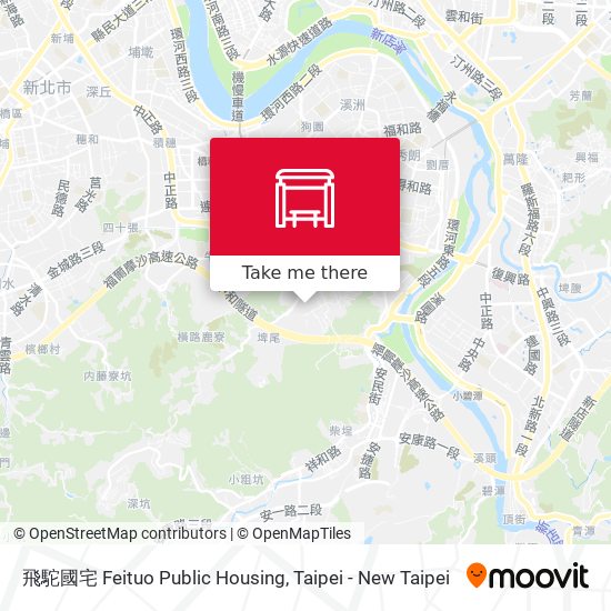 飛駝國宅 Feituo Public Housing map