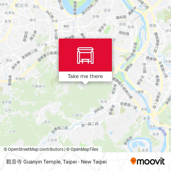 觀音寺 Guanyin Temple map