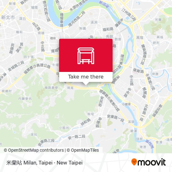 米蘭站 Milan map