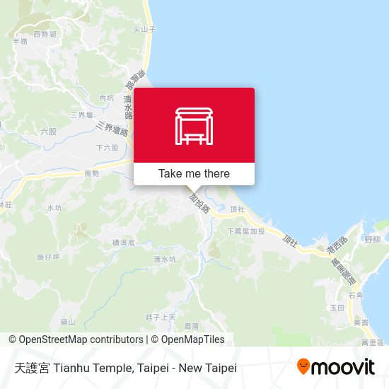 天護宮 Tianhu Temple map