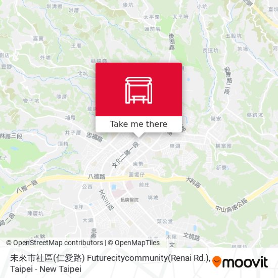 未來市社區(仁愛路) Futurecitycommunity(Renai Rd.) map