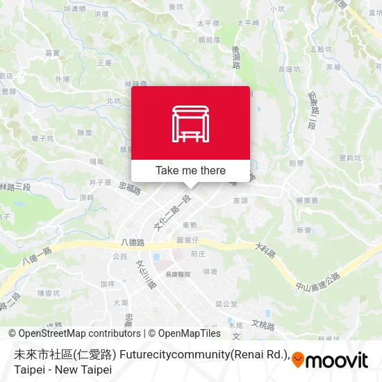 未來市社區(仁愛路) Futurecitycommunity(Renai Rd.) map