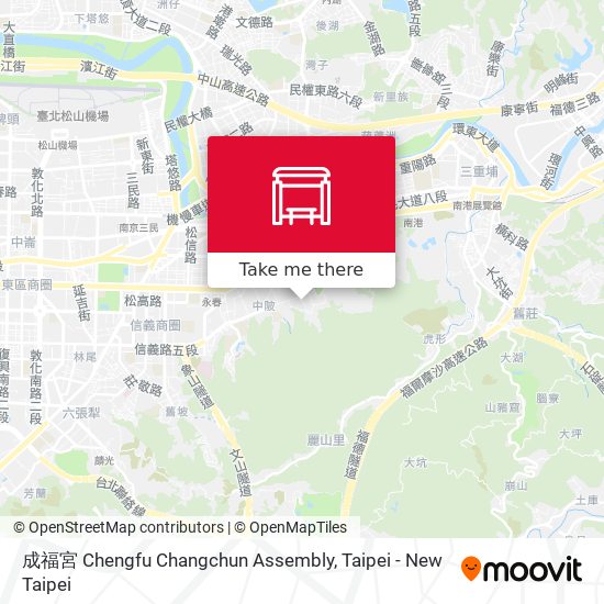 成福宮 Chengfu Changchun Assembly map