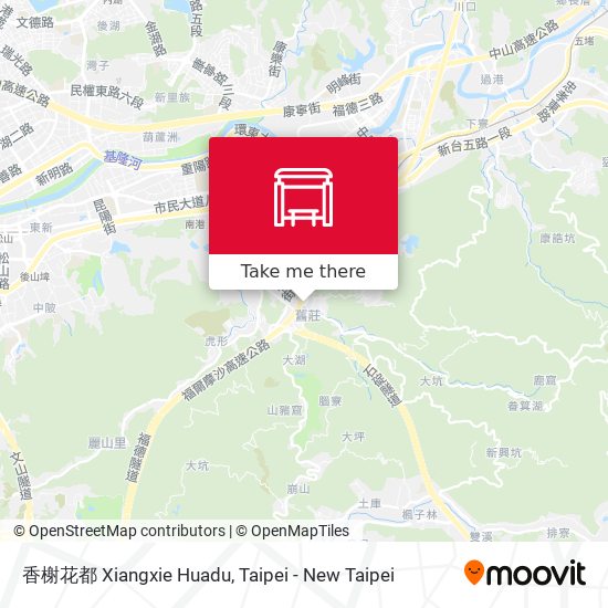 香榭花都 Xiangxie Huadu map