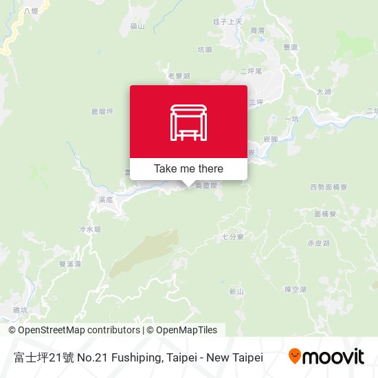 富士坪21號 No.21 Fushiping map