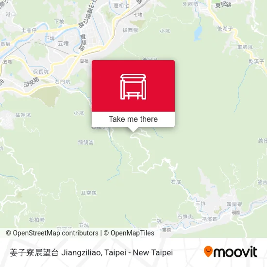 姜子寮展望台 Jiangziliao地圖