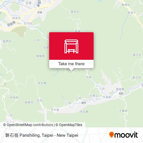 磐石嶺 Panshiling地圖