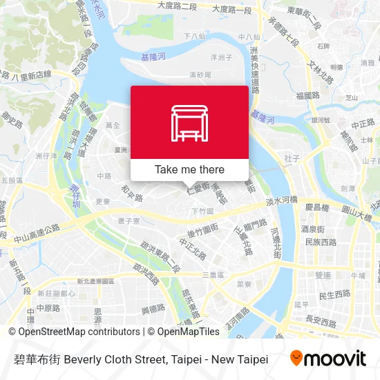碧華布街 Beverly Cloth Street地圖