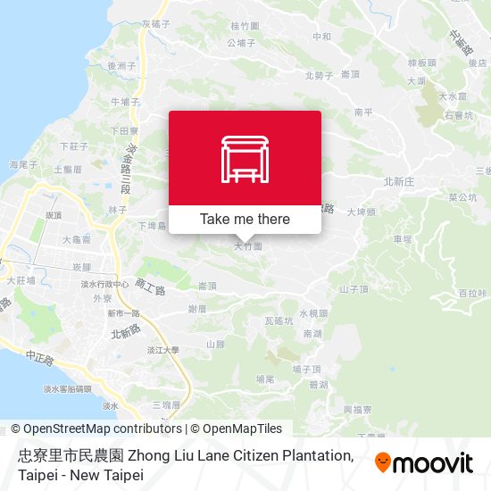 忠寮里市民農園 Zhong Liu Lane Citizen Plantation地圖