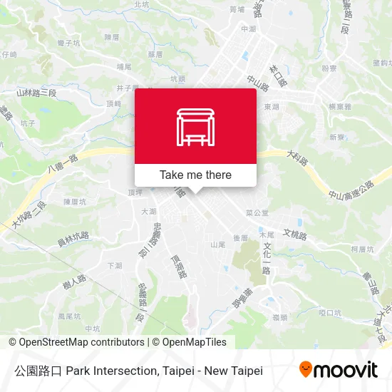 公園路口 Park Intersection map