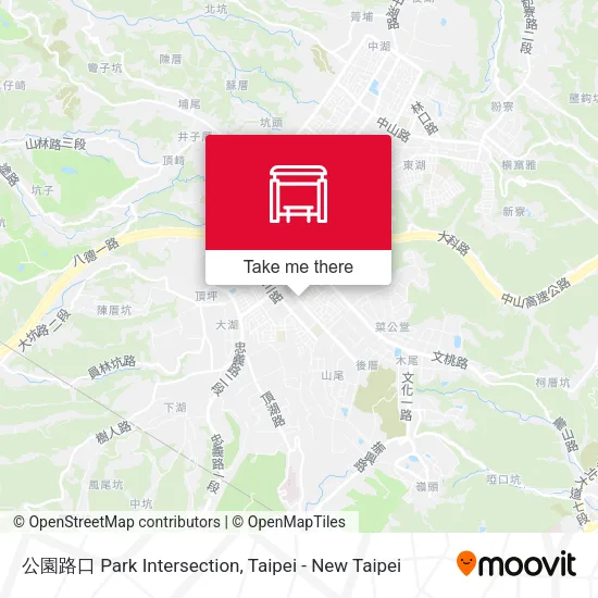 公園路口 Park Intersection map