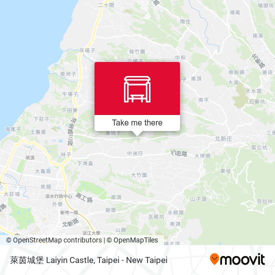 萊茵城堡 Laiyin Castle地圖