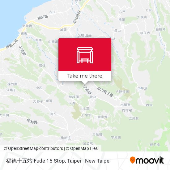 福德十五站 Fude 15 Stop map