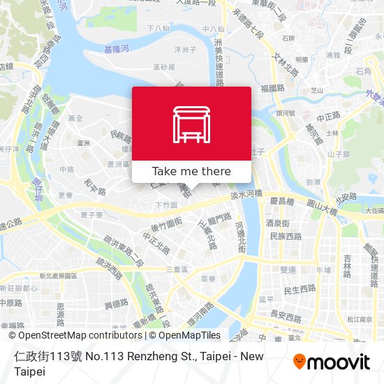 仁政街113號 No.113 Renzheng St. map