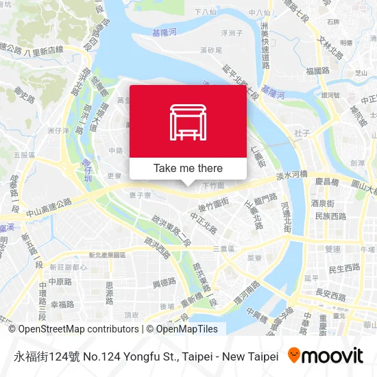 永福街124號 No.124 Yongfu St.地圖
