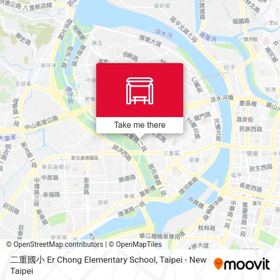 二重國小 Er Chong Elementary School map