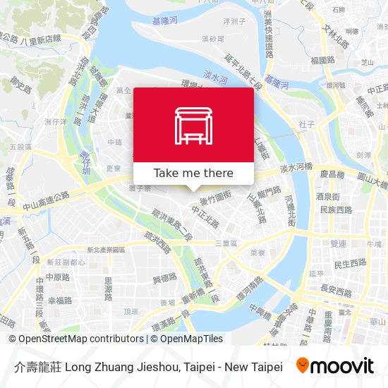 介壽龍莊 Long Zhuang Jieshou map