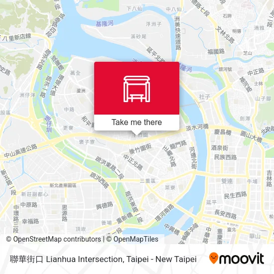 聯華街口 Lianhua Intersection map