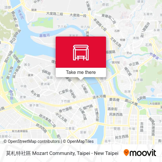 莫札特社區 Mozart Community map