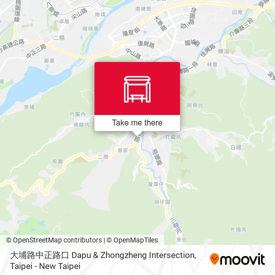 大埔路中正路口 Dapu & Zhongzheng Intersection map