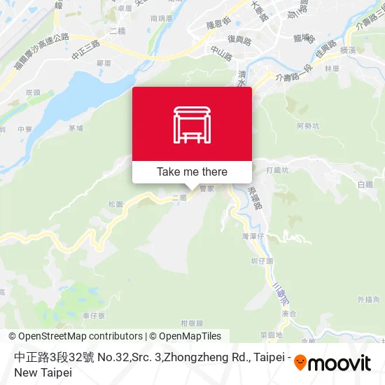 中正路3段32號 No.32,Src. 3,Zhongzheng Rd. map