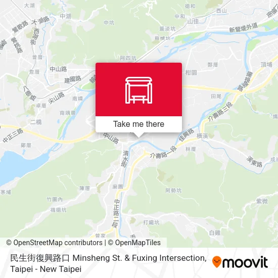 民生街復興路口 Minsheng St. & Fuxing Intersection map