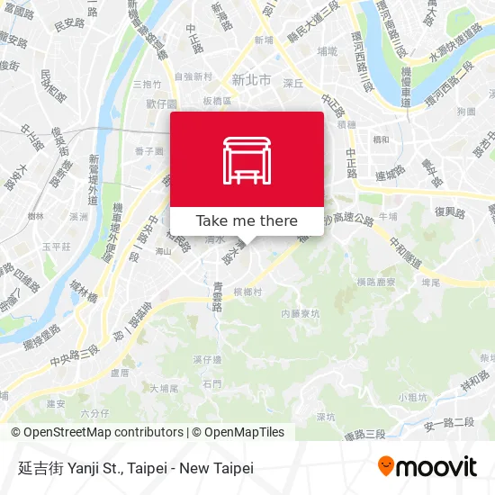 延吉街 Yanji St.地圖
