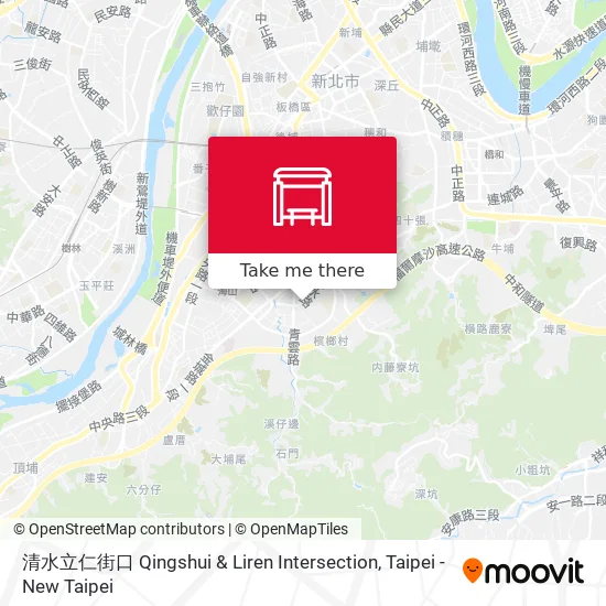 清水立仁街口 Qingshui & Liren Intersection地圖